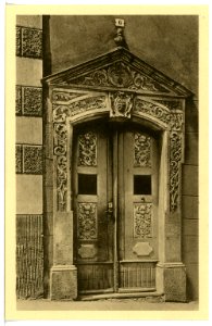 16417-Penig-1913-Portal Lutherstraße-Brück & Sohn Kunstverlag
