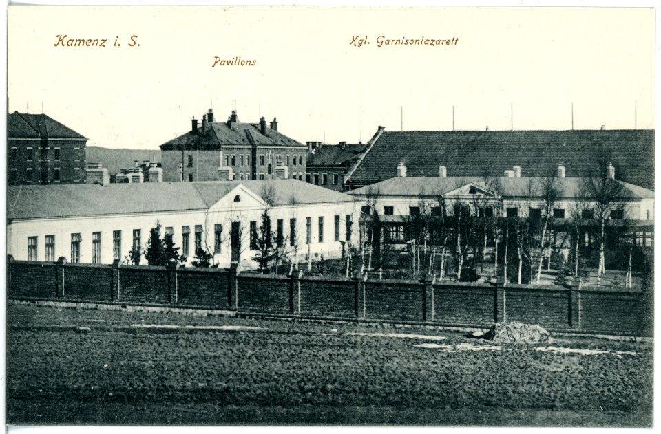 18635-Kamenz-1915-Garnisonslazarett-Brück & Sohn Kunstverlag