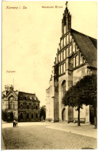 18237-Kamenz-1914-Wendische Kirche-Brück & Sohn Kunstverlag