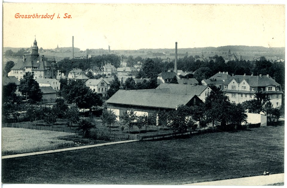 18336-Großröhrsdorf-1914-total-Brück & Sohn Kunstverlag