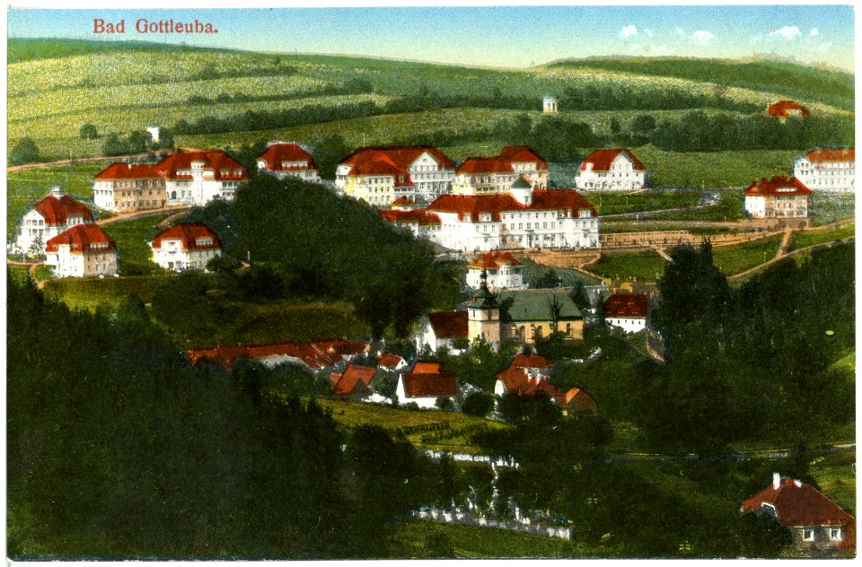 18390-Bad Gottleuba-1914-Genesungsheim-Brück & Sohn Kunstverlag