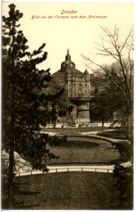 18950-Dresden-1915-Blick von den Terrassen nach dem Ministerium-Brück & Sohn Kunstverlag