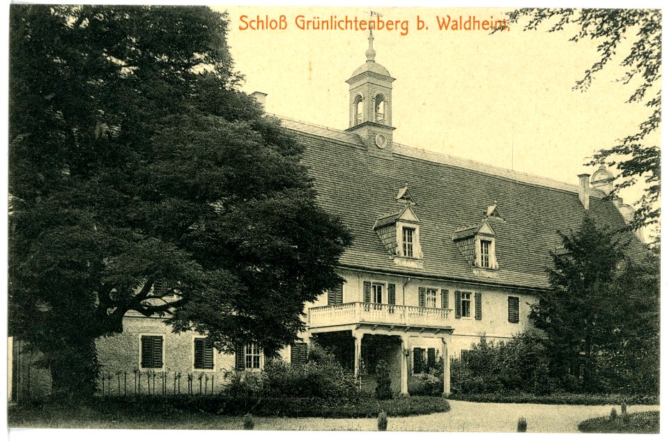 16640-Grünlichtenberg-1913-Schloß-Brück & Sohn Kunstverlag