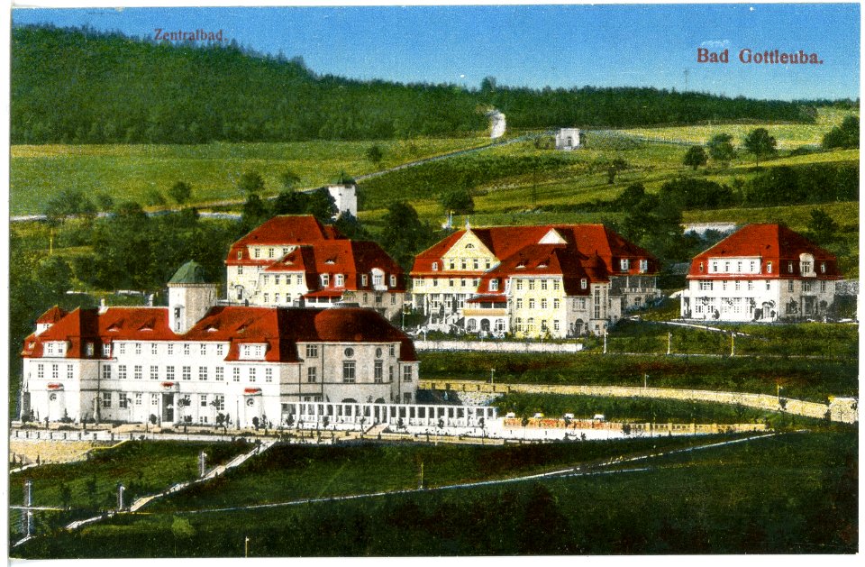 18389-Bad Gottleuba-1914-Genesungsheim-Brück & Sohn Kunstverlag