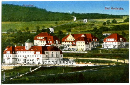 18389-Bad Gottleuba-1914-Genesungsheim-Brück & Sohn Kunstverlag