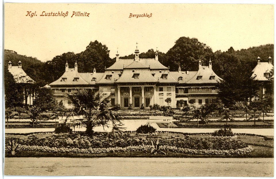 18916-Dresden-1915-Königliche Lustschloß Pillnitz, Bergschloß-Brück & Sohn Kunstverlag