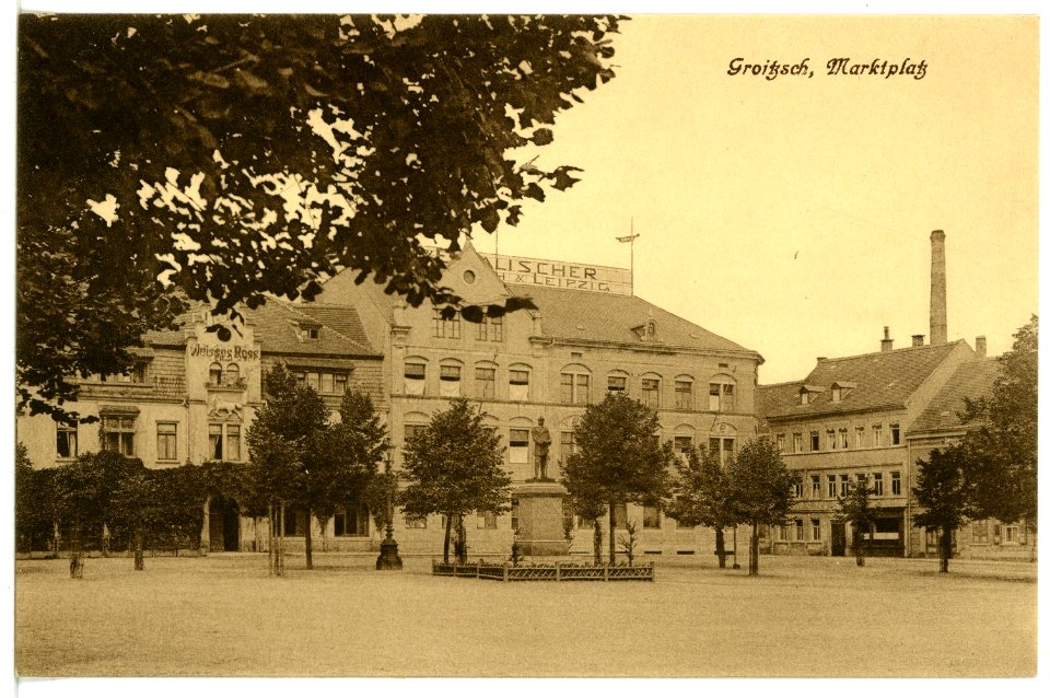 16362-Groitzsch-1913-Markt-Brück & Sohn Kunstverlag