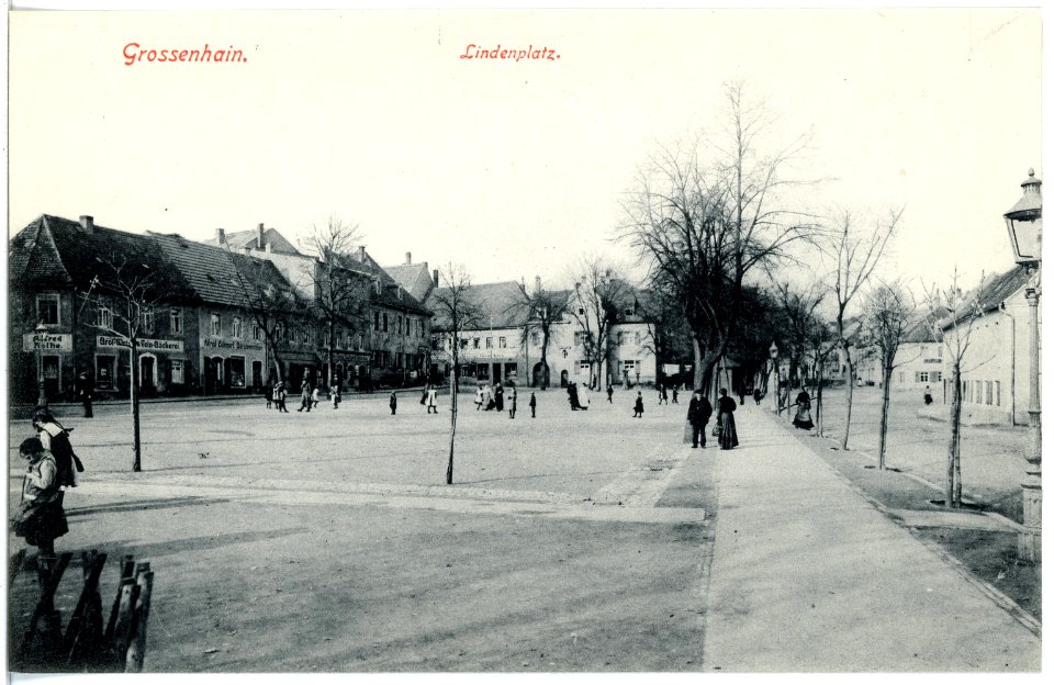 18630-Großenhain-1915-Lindenplatz-Brück & Sohn Kunstverlag