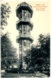 18427-Löbau-1914-Friedrich-August-Turm auf dem Löbauer Berg-Brück & Sohn Kunstverlag