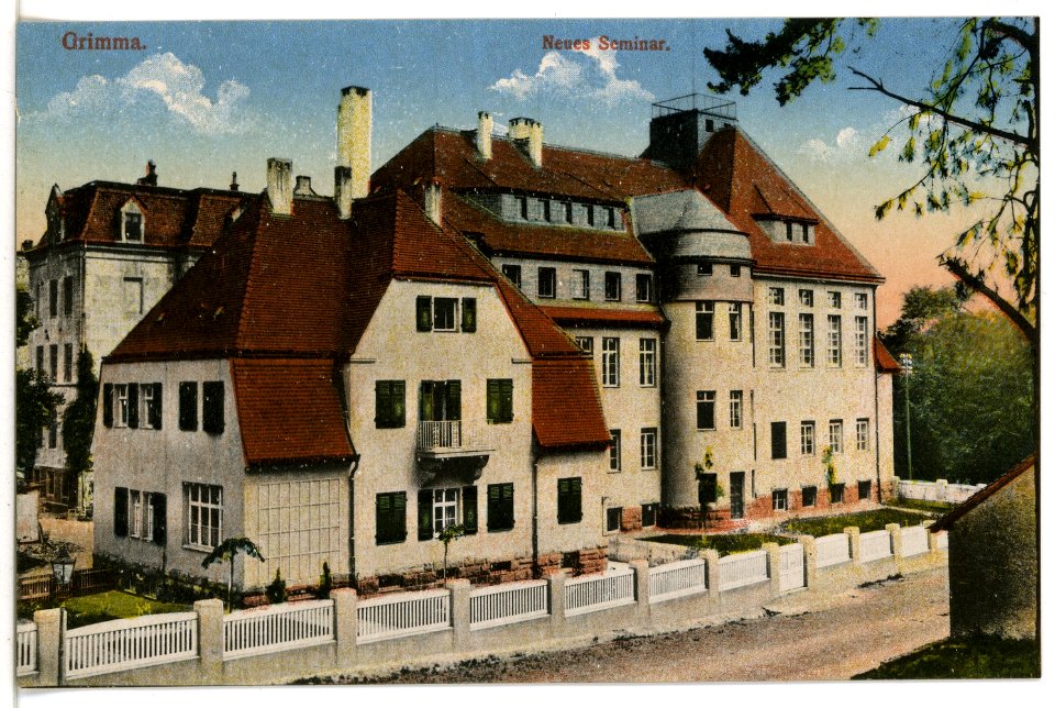 16449-Grimma-1913-Neues Seminar-Brück & Sohn Kunstverlag