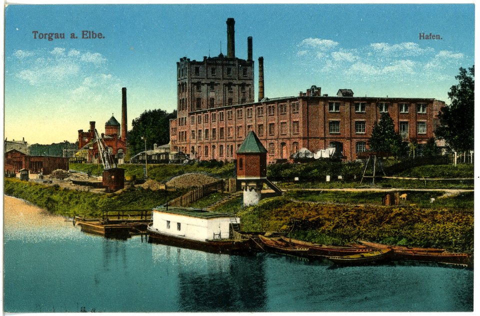 18446-Torgau-1914-Hafen-Brück & Sohn Kunstverlag