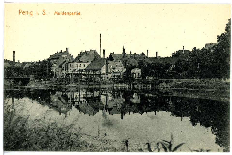 16376-Penig-1913-Muldenpartie-Brück & Sohn Kunstverlag