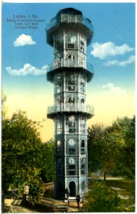 18472-Löbau-1914-König - Friedrich-August-Turm-Brück & Sohn Kunstverlag