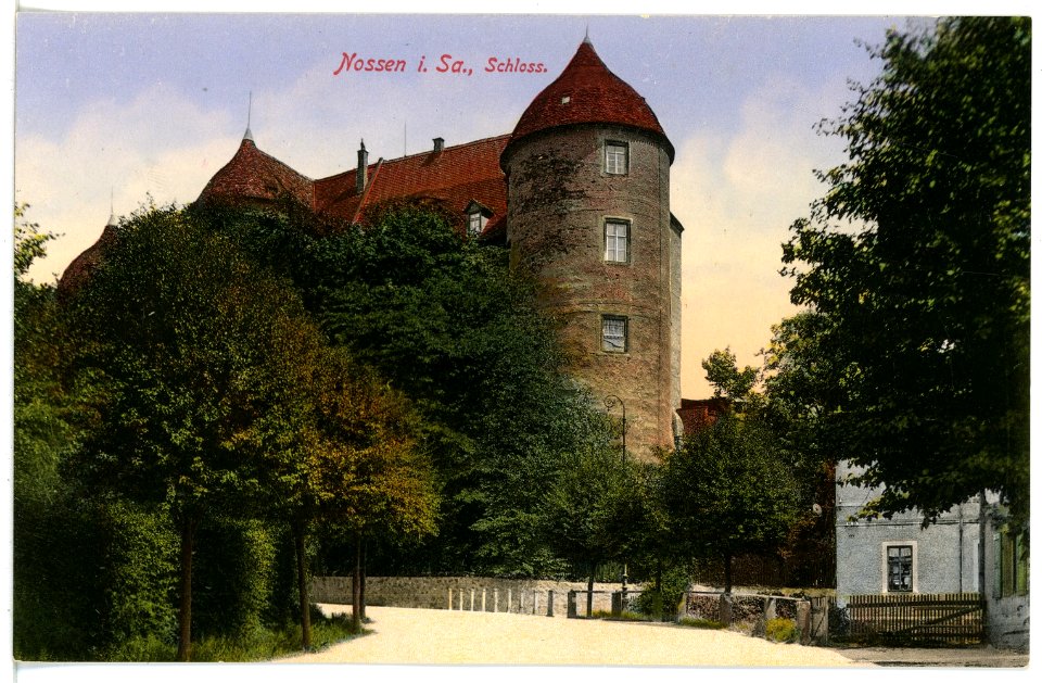 16453-Nossen-1913-Schloß-Brück & Sohn Kunstverlag