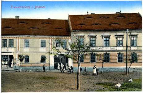 18695-Trauschkowitz-1915-Ortsansicht-Brück & Sohn Kunstverlag