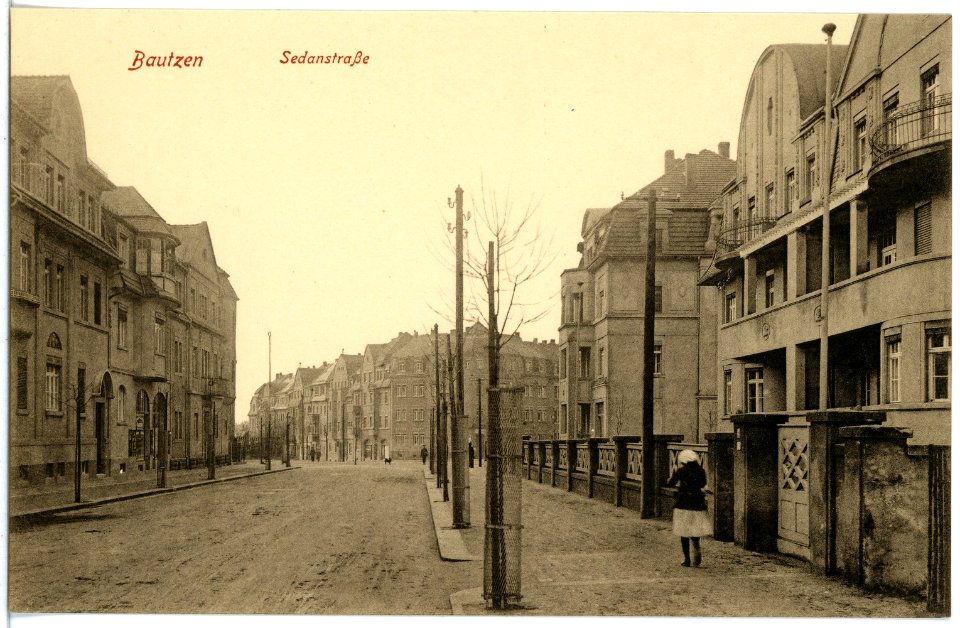 18784-Bautzen-1915-Sedanstraße-Brück & Sohn Kunstverlag