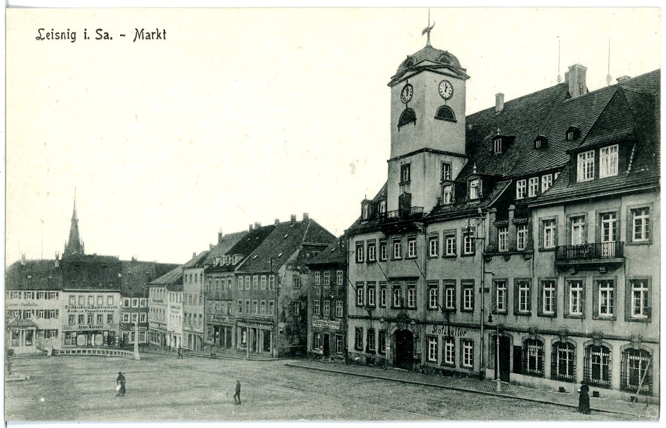 18724-Leisnig-1915-Markt-Brück & Sohn Kunstverlag