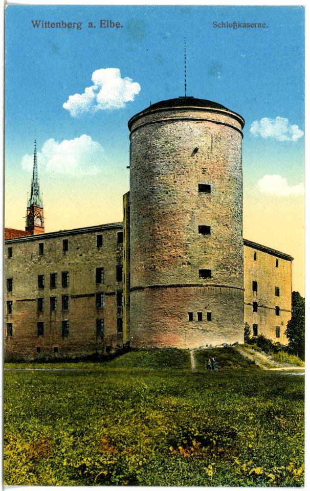 18774-Wittenberg-1915-Schloßkaserne-Brück & Sohn Kunstverlag