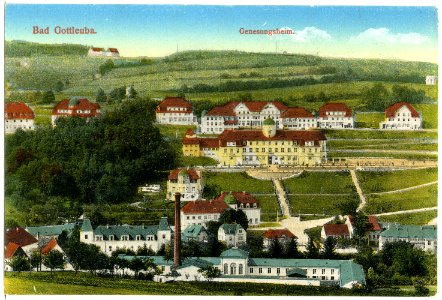 18478-Bad Gottleuba-1914-Genesungsheim-Brück & Sohn Kunstverlag
