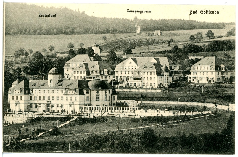 18348-Bad Gottleuba-1914-Genesungsheim-Brück & Sohn Kunstverlag