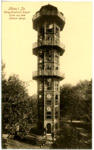 18445-Löbau-1914-König - Friedrich-August-Turm-Brück & Sohn Kunstverlag