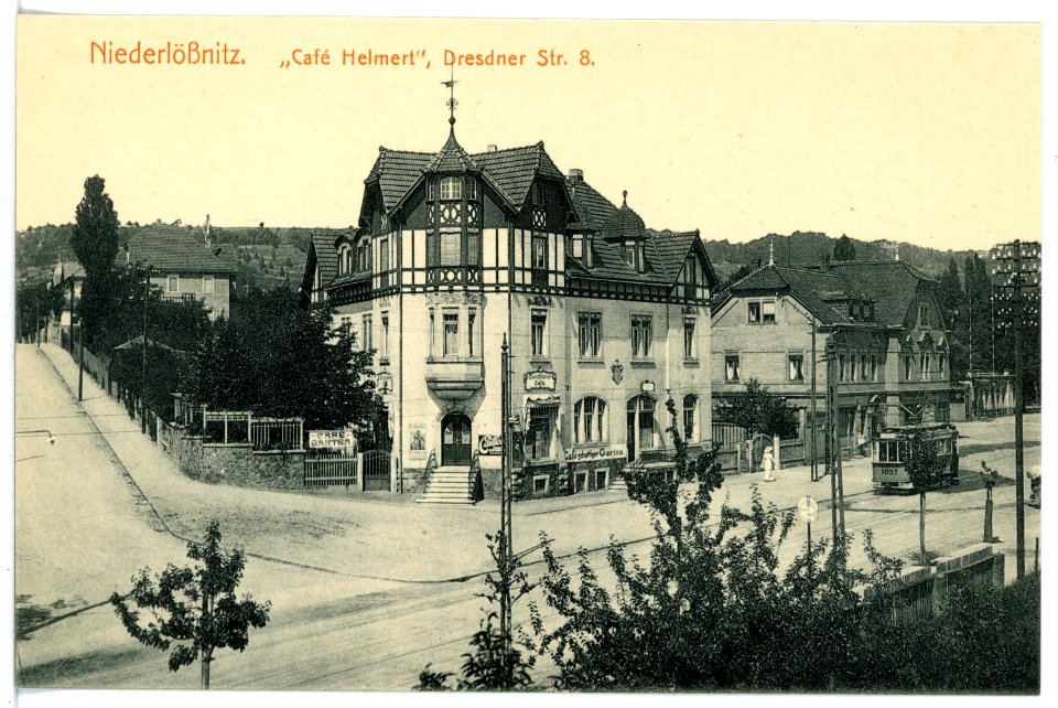 16292-Radebeul-1913-Cafe Helmert, Dresdner Straße 8-Brück & Sohn Kunstverlag