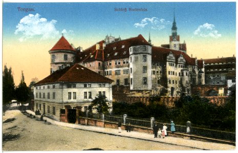 18454-Torgau-1914-Schloß Hartenfels mit Garnisonsbäckerei-Brück & Sohn Kunstverlag