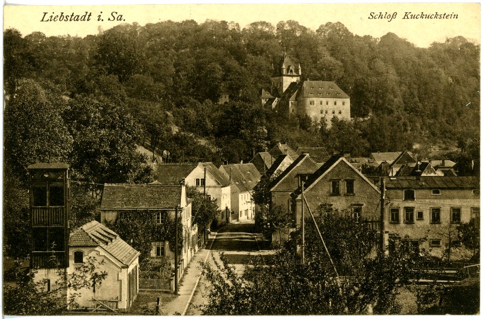 18541-Liebstadt-1914-Blick auf Liebstadt und Schloß Kuckuckstein-Brück & Sohn Kunstverlag