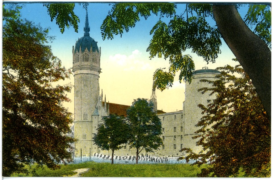18772-Wittenberg-1915-Schloßkirche - Kaserne-Brück & Sohn Kunstverlag