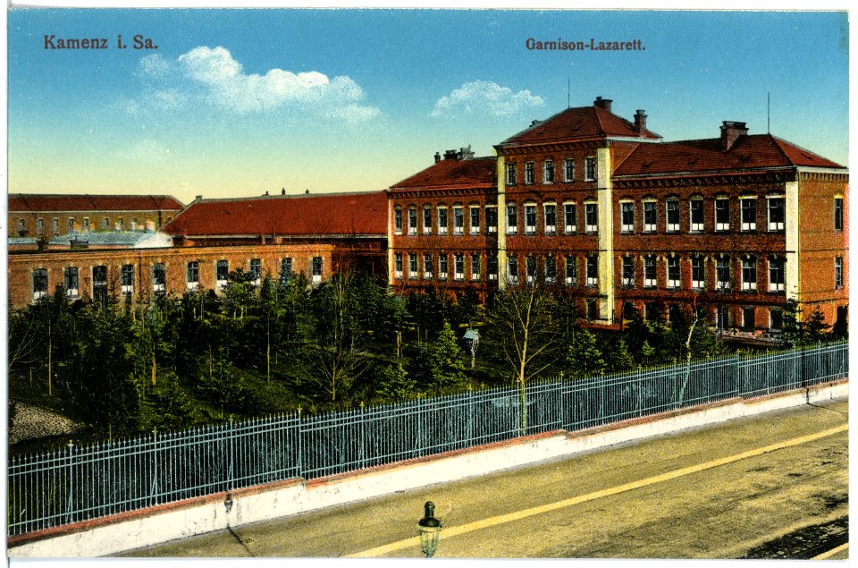 18651-Kamenz-1915-Garnison - Lazarett-Brück & Sohn Kunstverlag