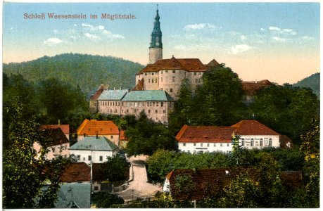 18276-Weesenstein-1914-Schloß-Brück & Sohn Kunstverlag