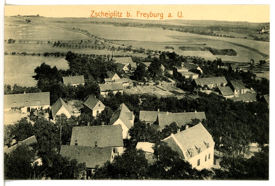 16465-Zscheiplitz-1913-Blick auf Zscheiplitz-Brück & Sohn Kunstverlag