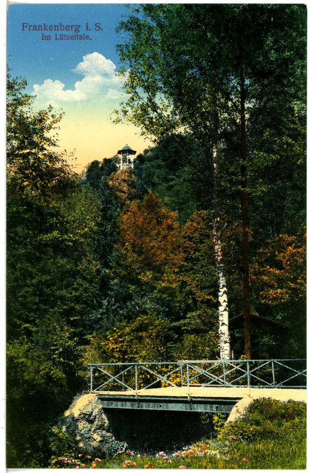 17324-Frankenberg-1914-Im Lützeltal-Brück & Sohn Kunstverlag