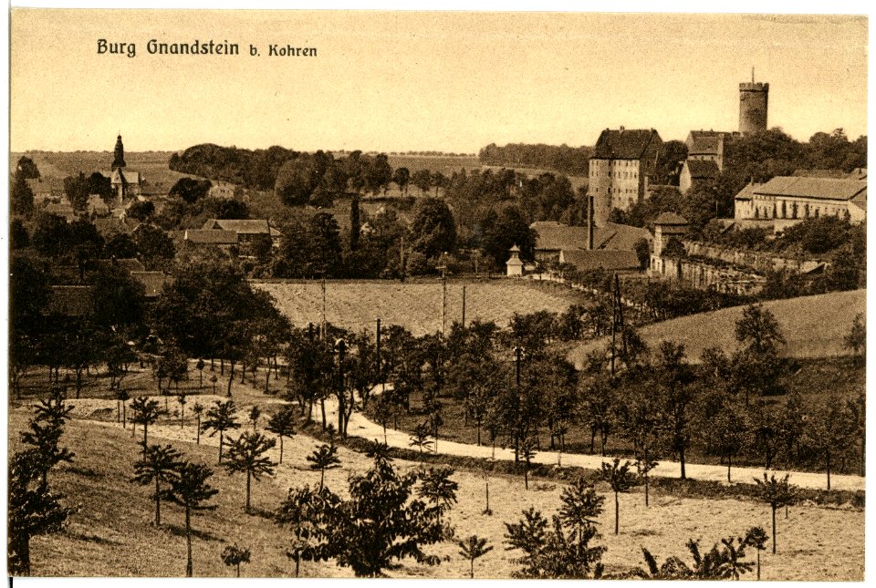 18304-Kohren-1914-Burg Gnandstein-Brück & Sohn Kunstverlag