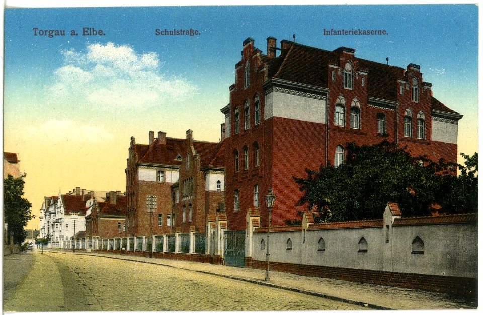 18507-Torgau-1914-Infanteriekaserne-Brück & Sohn Kunstverlag