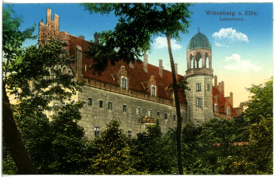 18455-Wittenberg-1914-Lutherhaus-Brück & Sohn Kunstverlag