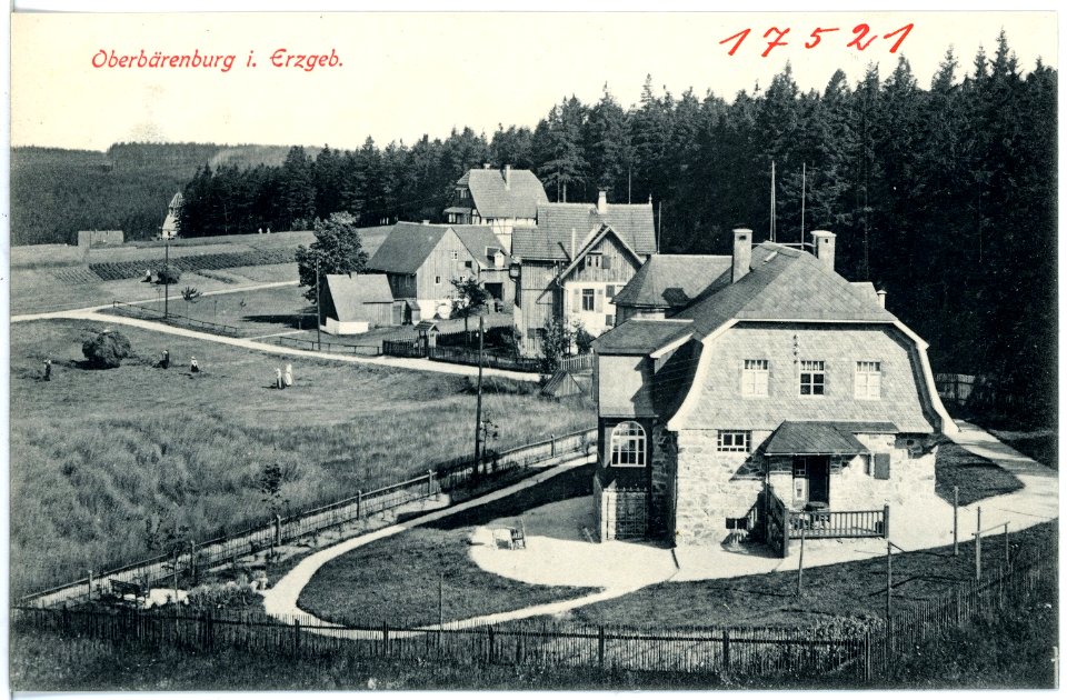 17521-Oberbärenburg-1914-Ortsansicht-Brück & Sohn Kunstverlag