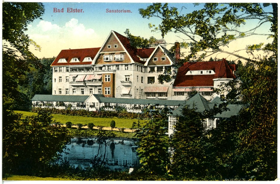 17524-Bad Elster-1914-Santorium-Brück & Sohn Kunstverlag
