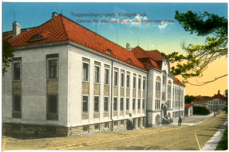 18965-Königsbrück-1915-Truppenübungsplatz - Kaserne-Brück & Sohn Kunstverlag