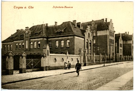 18230-Torgau-1914-Infanterie - Kaserne-Brück & Sohn Kunstverlag