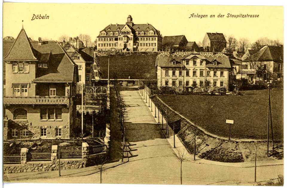 18872-Döbeln-1915-Anlagen an der Staubitzstraße-Brück & Sohn Kunstverlag