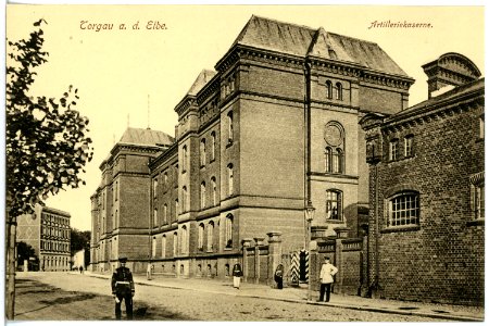 18215-Torgau-1914-Artillerie-Kaserne-Brück & Sohn Kunstverlag