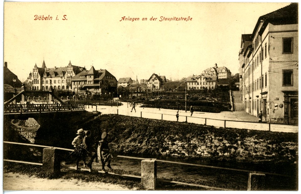 18861-Döbeln-1915-Anlagen an der Staubitzstraße-Brück & Sohn Kunstverlag