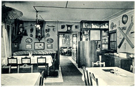 17579-Kipsdorf-1914-Hotel Tellkoppe Gaststube-Brück & Sohn Kunstverlag
