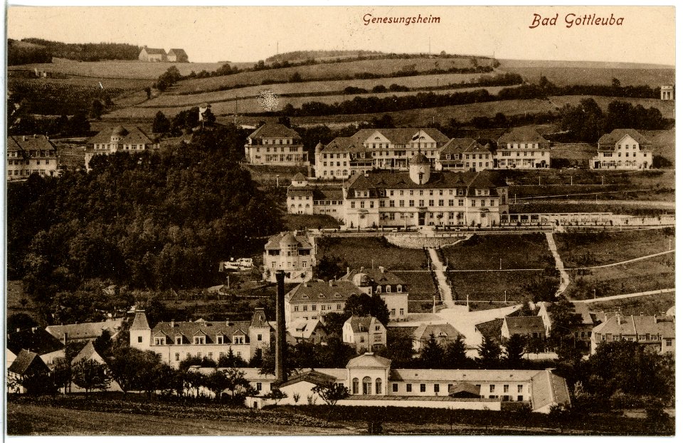 18400-Bad Gottleuba-1914-Genesungsheim-Brück & Sohn Kunstverlag