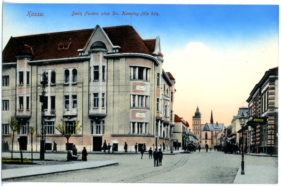 17573-Kassa-1914-Deak Ferenc utca Dr. Kemeny fele haz-Brück & Sohn Kunstverlag