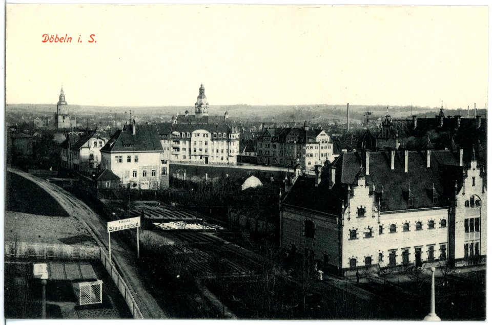 18853-Döbeln-1915-Blick auf Döbeln-Brück & Sohn Kunstverlag
