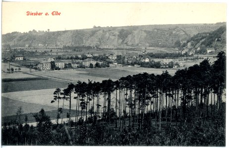 18957-Diesbar-1915-Blick auf Diesbar-Brück & Sohn Kunstverlag