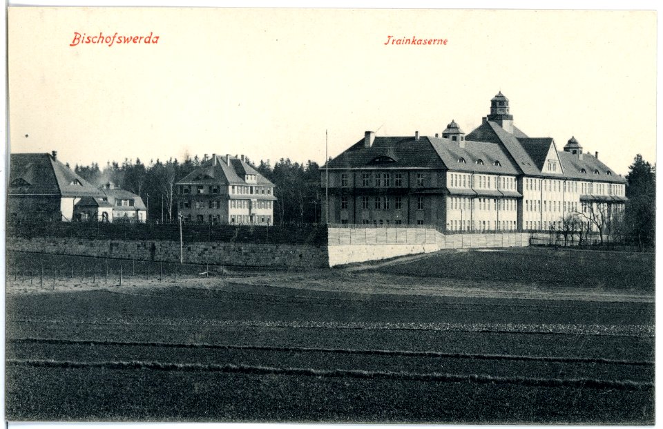 18676-Bischofswerda-1915-Trainkaserne-Brück & Sohn Kunstverlag