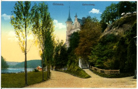 18887-Grimma-1915-Gattersburg-Brück & Sohn Kunstverlag